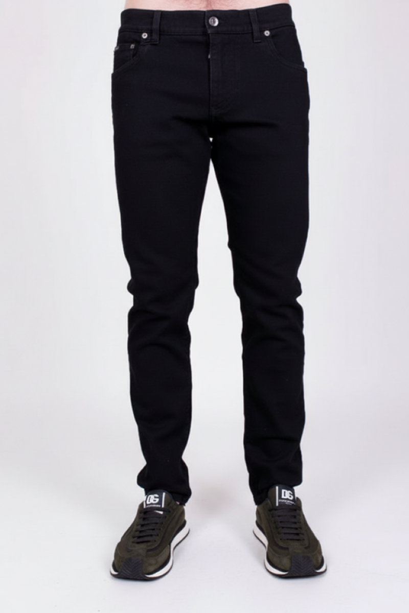 Джинсы черные SLIM SS26 Dolce & Gabbana GY07CD G8OM5 S9001